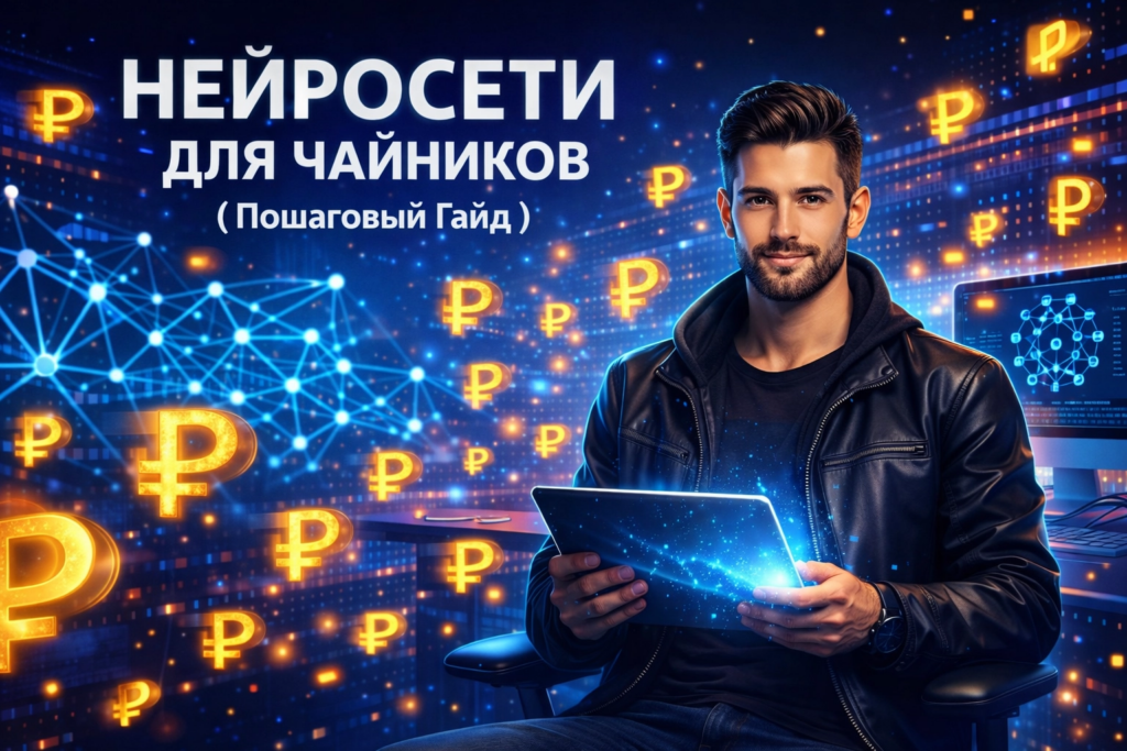 Нейросети для Чайников Твой Первый Заработок в Интернете Без Вложений